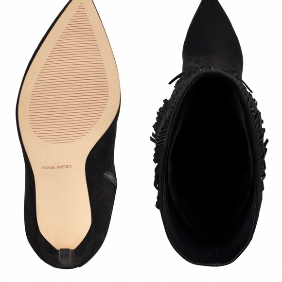 Nine West Stiletto Tassels Boots - Picture 4 of 4